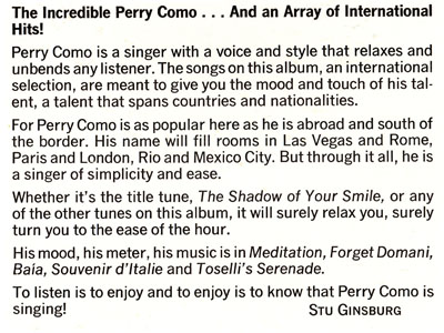 Album Notes